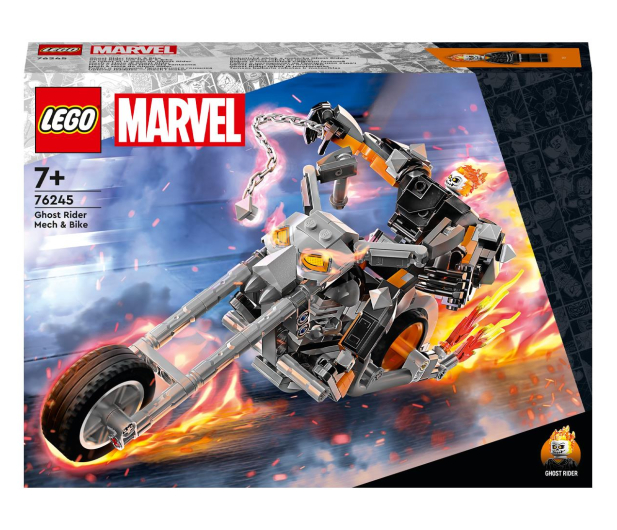 LEGO Marvel 76245 Upiorny Jeździec – mech i motor - 1091298 - zdjęcie